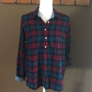 Tommy Hilfiger Soft Plaid Flannel Shirt